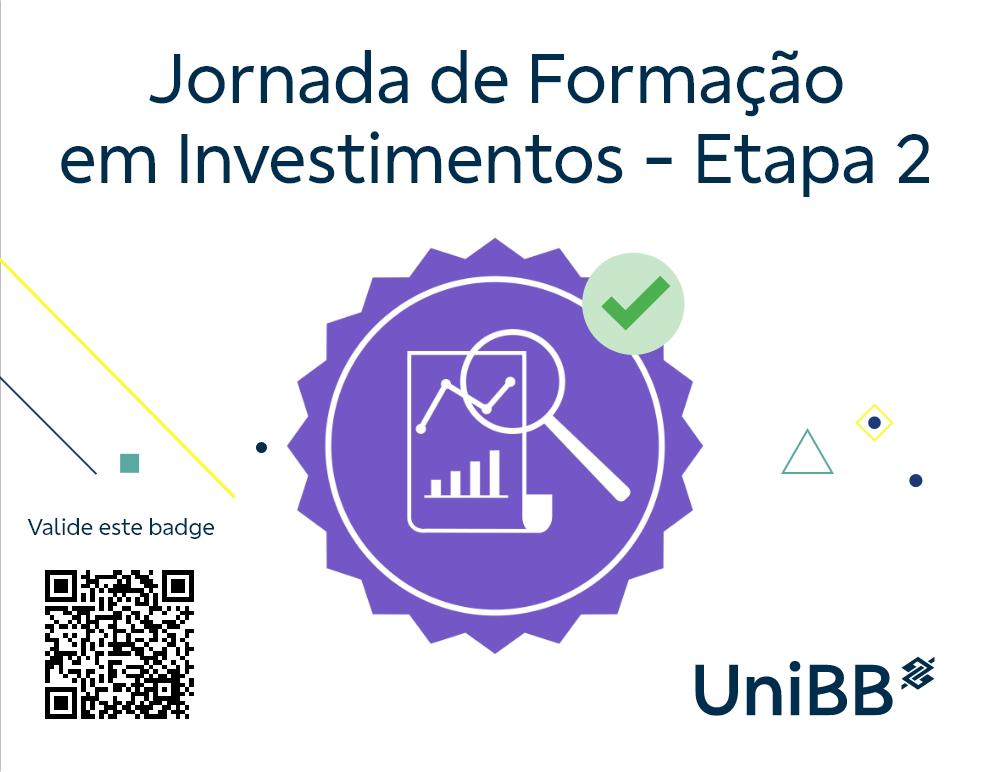 Jornada de Formação em Investimentos - Etapa 2